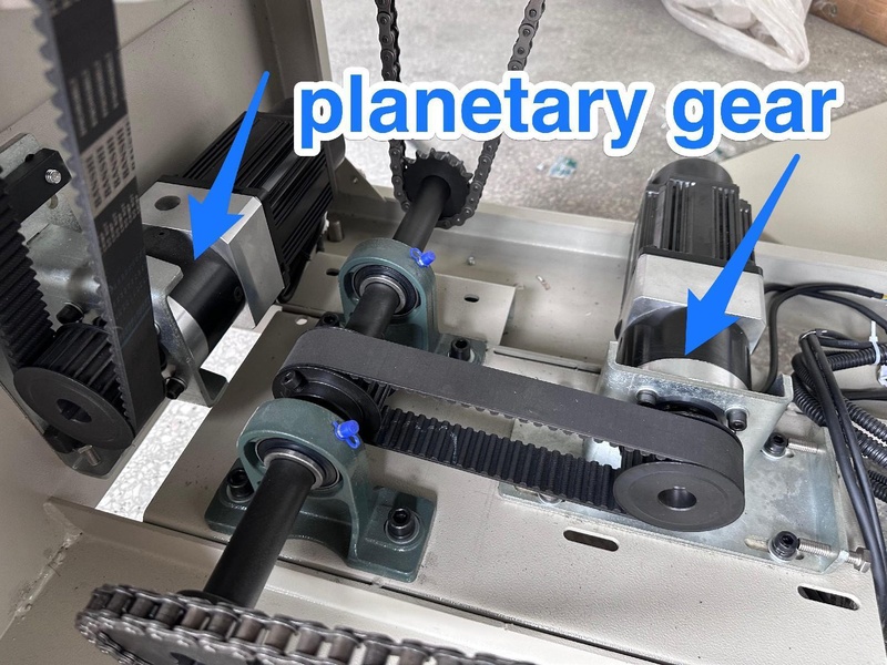 jc250 flow wrapping machine, view 6