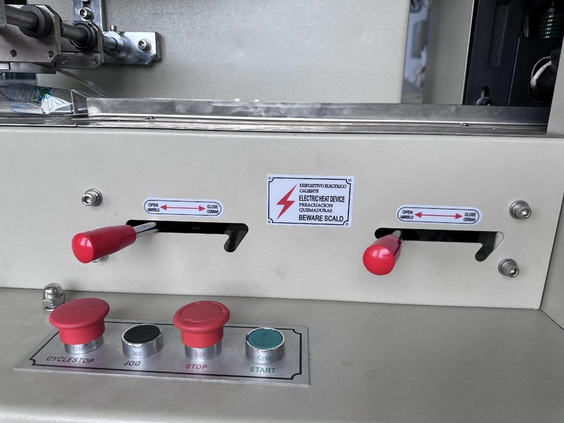 jc250 flow wrapping machine, view 7